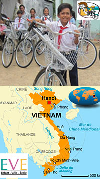 Réalisation de EVE au Vietnam