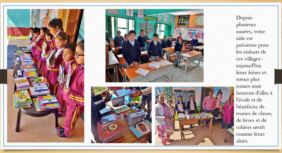 En collaboration étroite avec la responsable de l’école