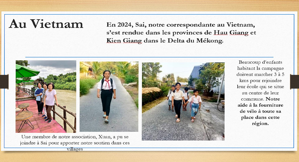association EVE au Vietnam